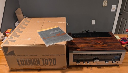 Luxman 1070 receiver - luxman,