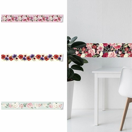 Papier peint frise bordure - peint,