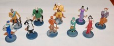 Full set of 10 Full Color Figures from a CLUE DVD game - Great set of Movers