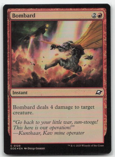 Bombard 129 foil - bombard, ◆foil◆