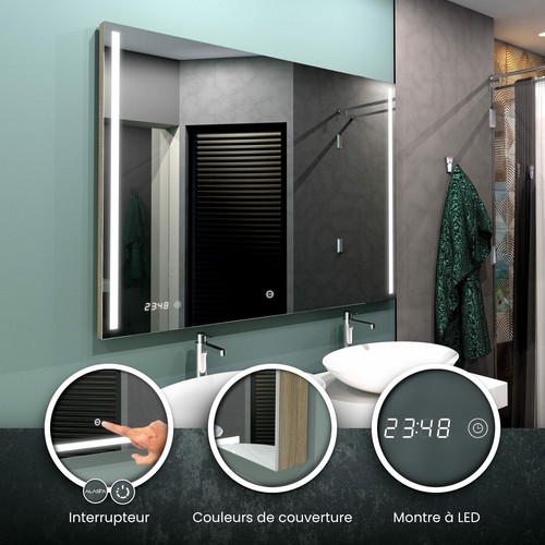 Miroir led paris - led, couleurs