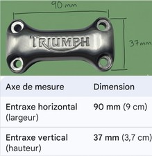 PONTET DE GUIDON D'ORIGINE