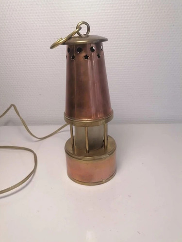 Ancienne lanterne mineur - lanterne,
