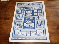 1920.Advertising Ateliers A.Moreau (excavator crane winch).