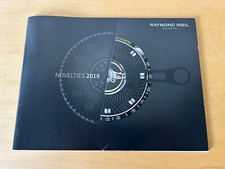 Folleto Booklet - RAYMOND WEIL - Nouveautés 2018 - Montres Watches - Anglais