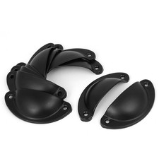 10Pcs Poignée Porte Coquille