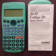 Casio FX-92 Collège 2D+ - Calculatrice Scientifique –