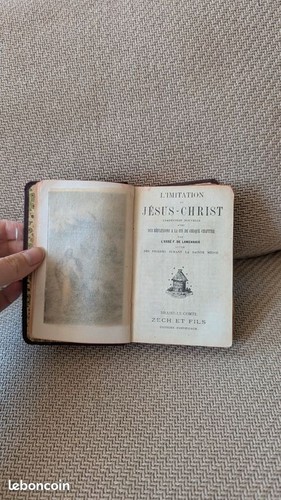 Ancien livre religieux