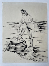 Marcel GONZALEZ  Nu Féminin