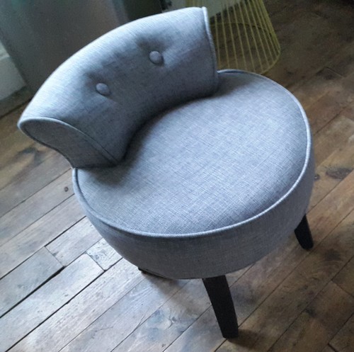 Fauteuil coiffeuse pouf - coiffeuse,