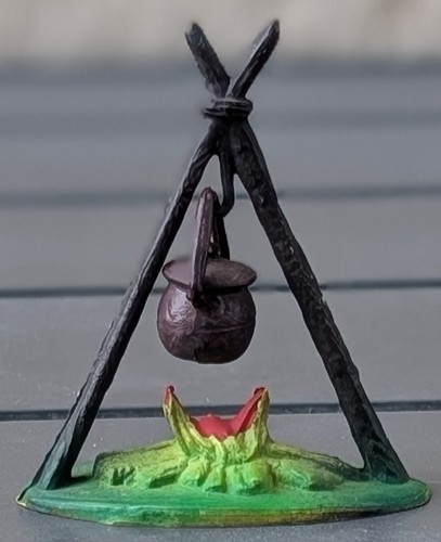 Figurine série indien feu - série, de