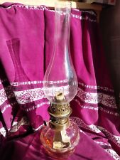 antique astral oil lamp