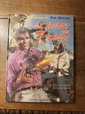 VERNES BOB MORANE LE SECRET DES 7 TEMPLES EO 1968 QUASI NEUF!!