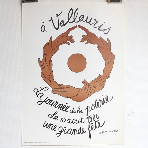 Affiche vallauris journée - journée, de