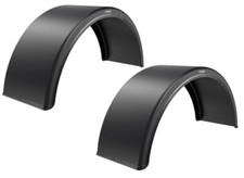 2 x Garde Boue 14" - 16" roues jumelées 450/860mm Ailes DOMAR Transporteur,