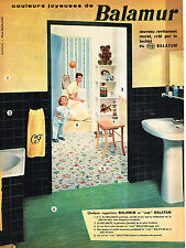 ADVERTISING ADVERTISING 124 1959 BALAMUR wall covering