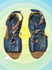 SERGIO TOMANI Blue LEATHER