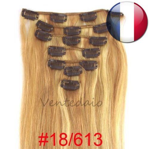 Extensions cheveux clips - extensions,