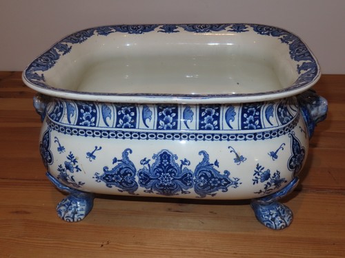 Grande jardinière faïence - grande, en