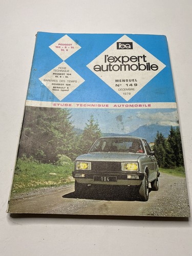 Revue technique peugeot 104 - revue,