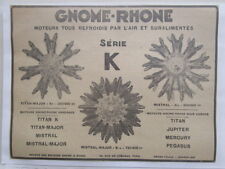 12/1932 PUB GNOME-RHONE K SERIES AVIATION ENGINES MISTRAL TITAN AERO ENGINES AD