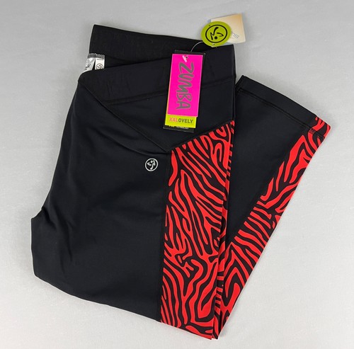 Zumba womens zebra crop - womens,
