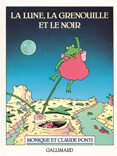 Lune grenouille et - lune,, le