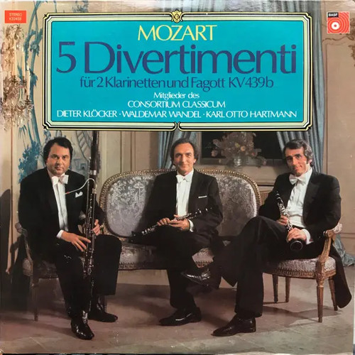 2xlp mozart divertimenti - mozart,