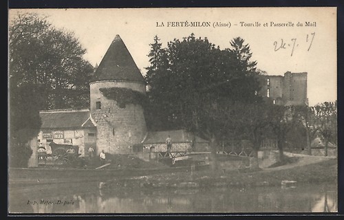 Cpa ferte milon aisne - cpa, /aisne