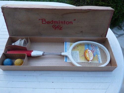 Ancien jeu badminton - ancien, gégé