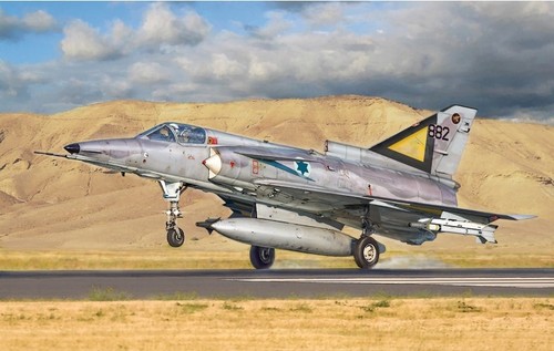 Italeri avion chasse - de, kfir