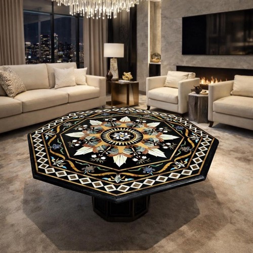 Table basse octogonale - , en
