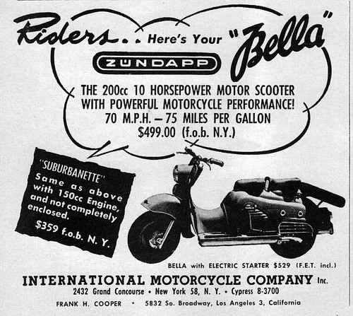 1955 zundapp bella - 1955,