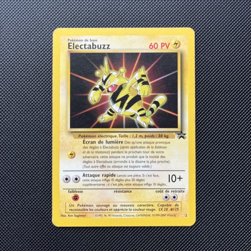 Carte pokemon electabuzz - carte,