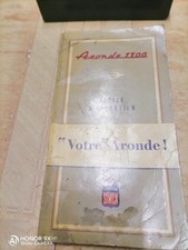 Notice d'entretien Simca