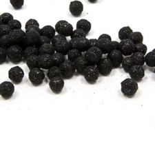 BOULES DÉCO PAILLETÉES 8MM 10G NOIRES