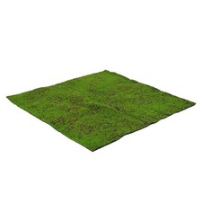  Gazon artificiel - Imitation mousse - Tapis de gazon - Feuille de gazon pour