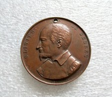Médaille en Cuivre Olivier de Serres. Comice Agricole de Rouen