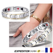 Bracelet magnétique Gris