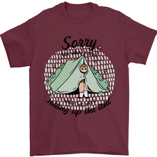 Drôle Camping Tente Sorry pour What I Dit T-Shirt 100% Coton