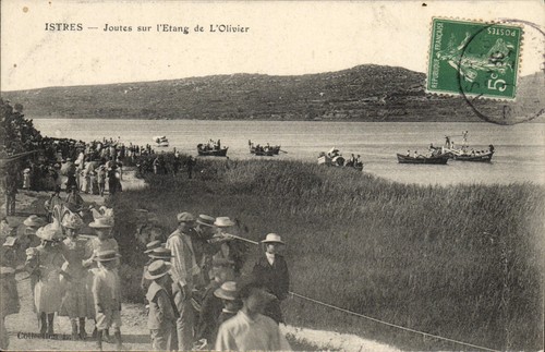 Istres joutes sur l - joutes, l'etang