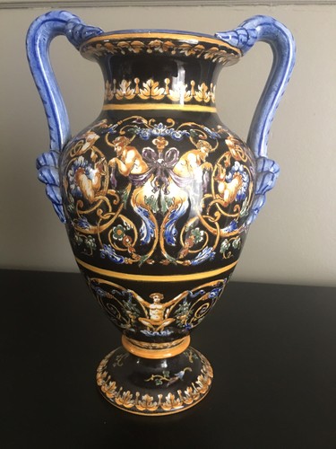 Vase faïence gien - faÏence, de