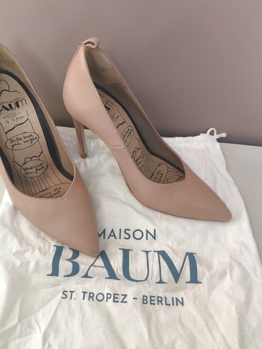 Escarpins nude t38 maison - nude,