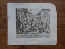 GRAVURE ORIGINALE XVIEME-