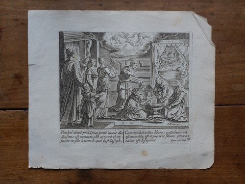 Gravure originale xvieme - gravure,