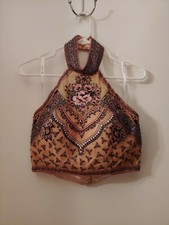 Sherri Hill Peach Two Piece