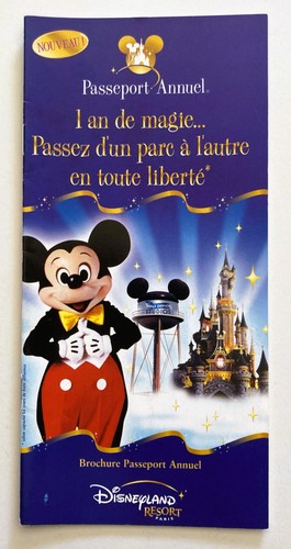 Disneyland paris brochure - paris, -brochure