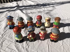 Lot 10 figurines Little People Fisher Price