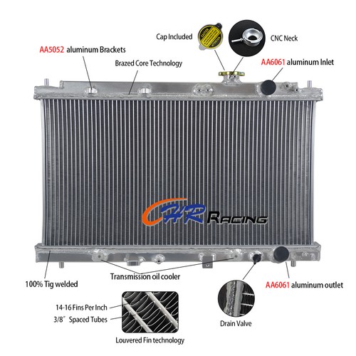 Aluminum radiator for - radiator,