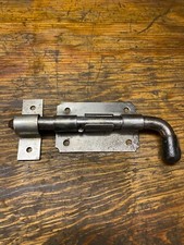 Ancien verrou en fer pour